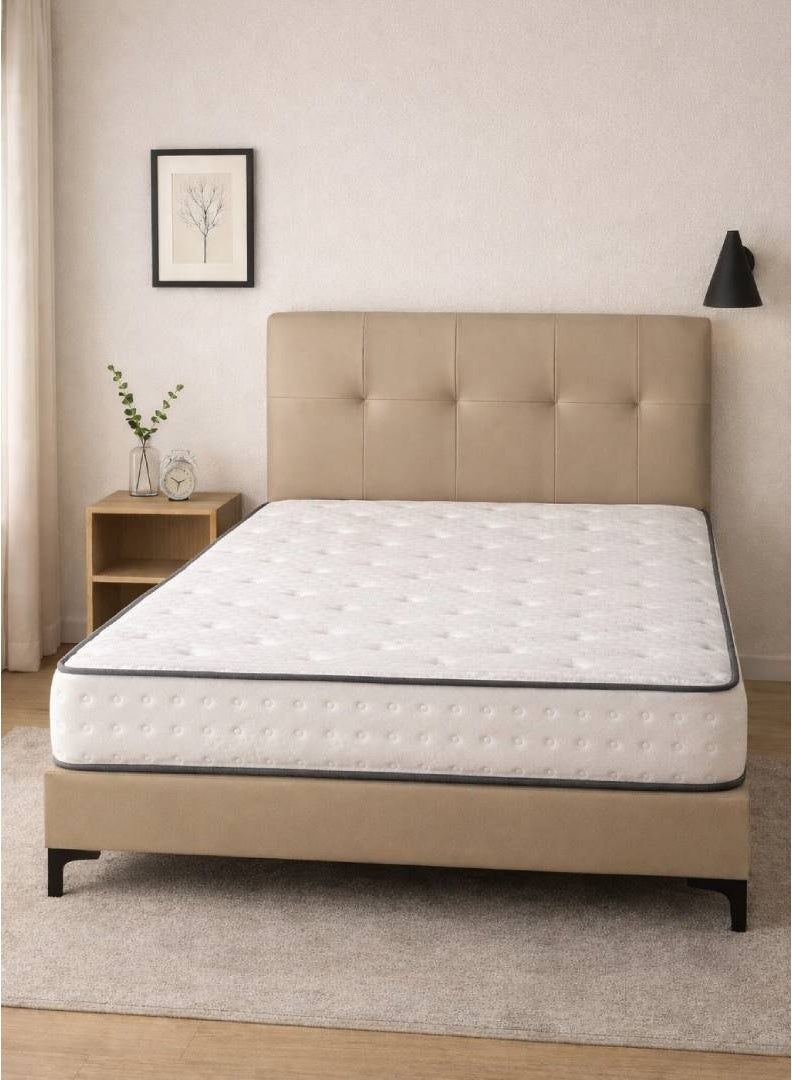 أدين مرتبة بوكس سبرينغ 120×200 سم بارتفاع 20 سم، درجة نعومة متوسطة، راحة ودعم ثابت لنوم مريح - Image 1